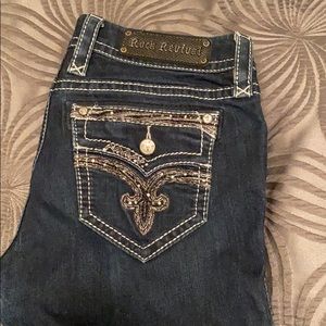 Rock revival straight leg jean